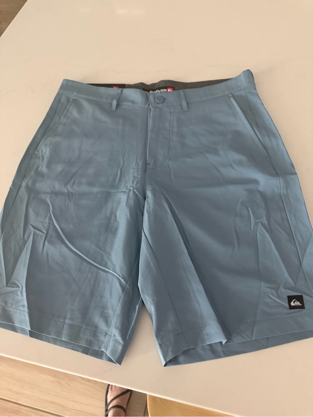 Quiksilver Men's Sky Blue Hybrid  Shorts